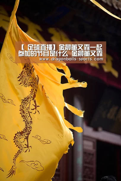 【 足球直播】金晨董又霖一起参加的节目是什么 金晨董又霖怎么认识的(图2) 赛事数据直播